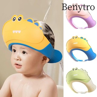 Mũ tắm cho bé BENYTRO, Dầu gội tắm Hiện vật Mũ rửa tóc, Tấm chắn tóc an toàn Bảo vệ tai Vỏ đầu tắm cho trẻ em
