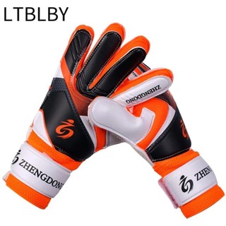 Găng tay thủ môn LTBLBY, Găng tay bóng đá cao su dày chuyên nghiệp chống trượt, Găng tay bóng đá trẻ em chống mài mòn chống thấm nước Trẻ em Trẻ em Trẻ em Găng tay bóng đá thanh niên