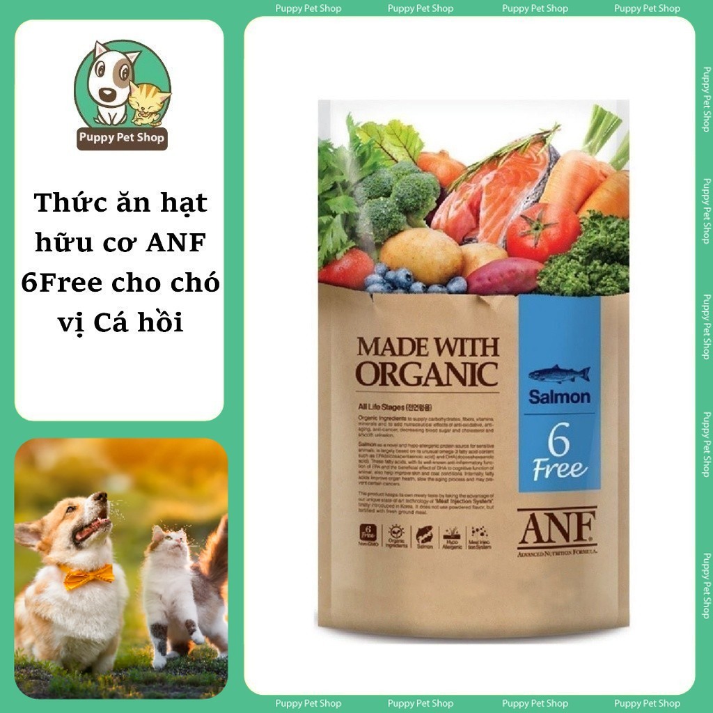 ANF 6Free Thức Ăn Hữu Cơ Cho Chó (Bao 6kg)