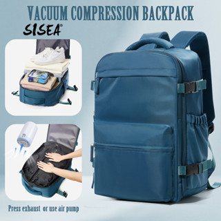 Sisea Nam Nữ Du Lịch Ba Lô Hút Chân Không Nén Ba Lô Dung Tích Lớn Túi Du Lịch Chống Thấm Nước