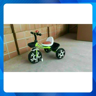  Xe đạp 3 bánh xe đạp trẻ em yên da cao cấp có giỏ đồ lớn cho bé 