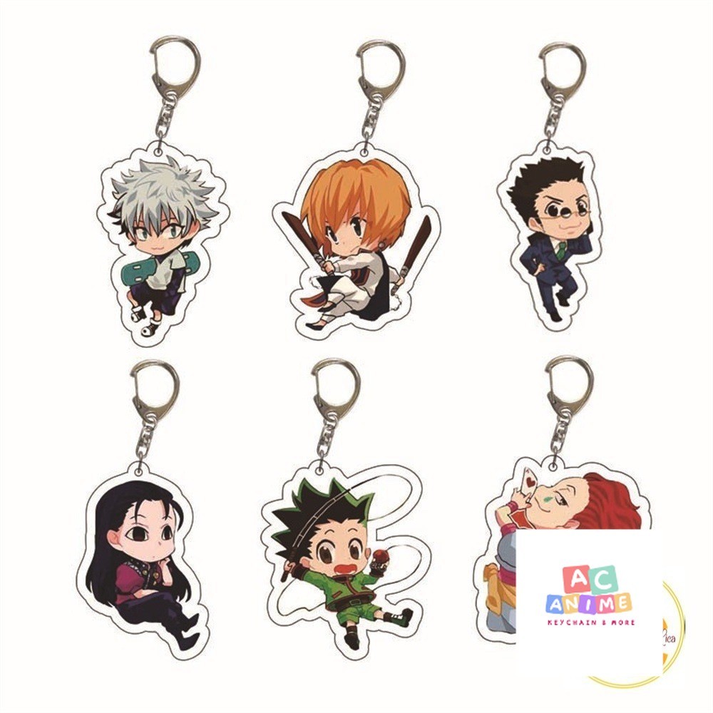 Móc Khóa Anime Hunter x Hunter Hisoka Kurapika Killua Zoldyck