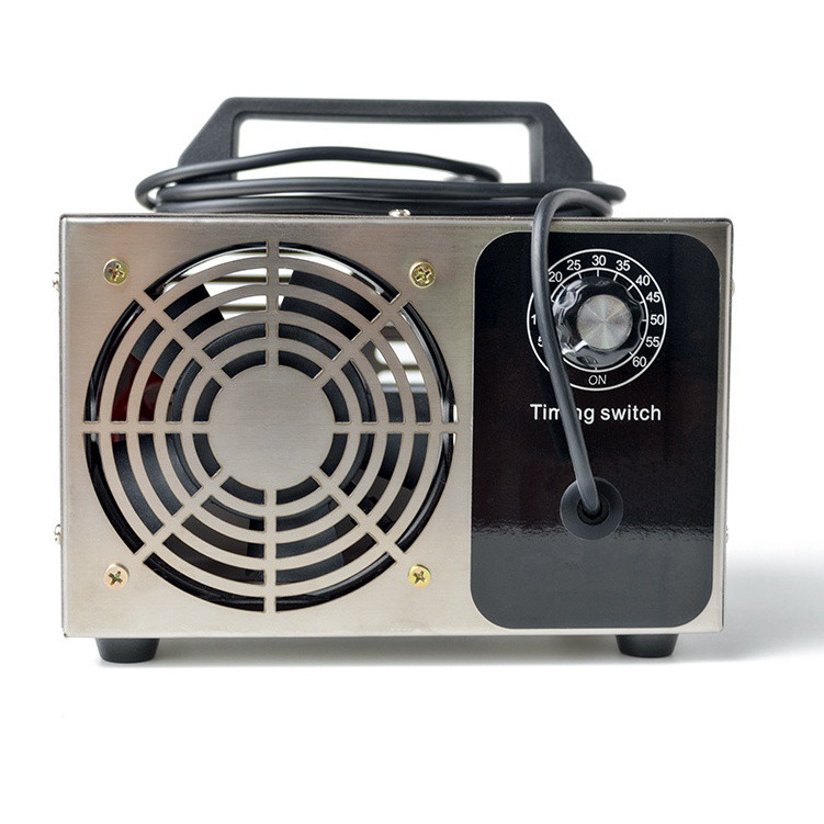 220V 60g Tuyệt vời O3 Máy tạo Ozone Máy lọc không khí Máy khử trùng Ozone Máy tạo ion có hẹn giờ