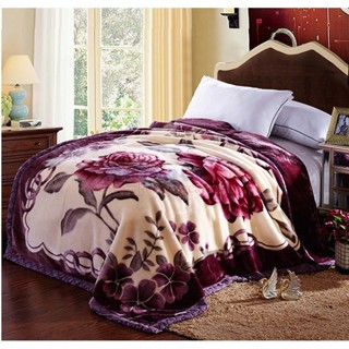 [CHĂN 1KG] CHĂN LÔNG TUYẾT NHUNG 1m8 x 2m CHĂN NHUNG 1 LỚP DÀY DẶN