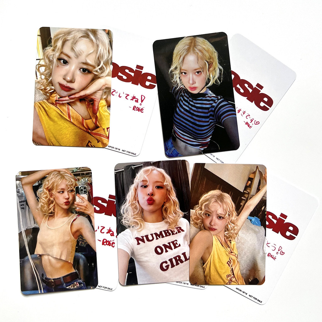 2-16 chiếc BP ROSE rosie độc hại đến cuối Thẻ Lomo JENNIE Mantra LISA SOLO ROCK STAR WORLD TOUR TẠI 