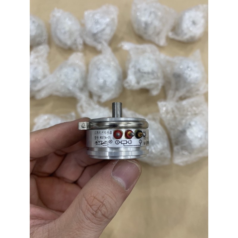 biến trở xoay, biến trở vô cấp WDJ36-4, WDJ36-IV, 1Kom, 0.2%