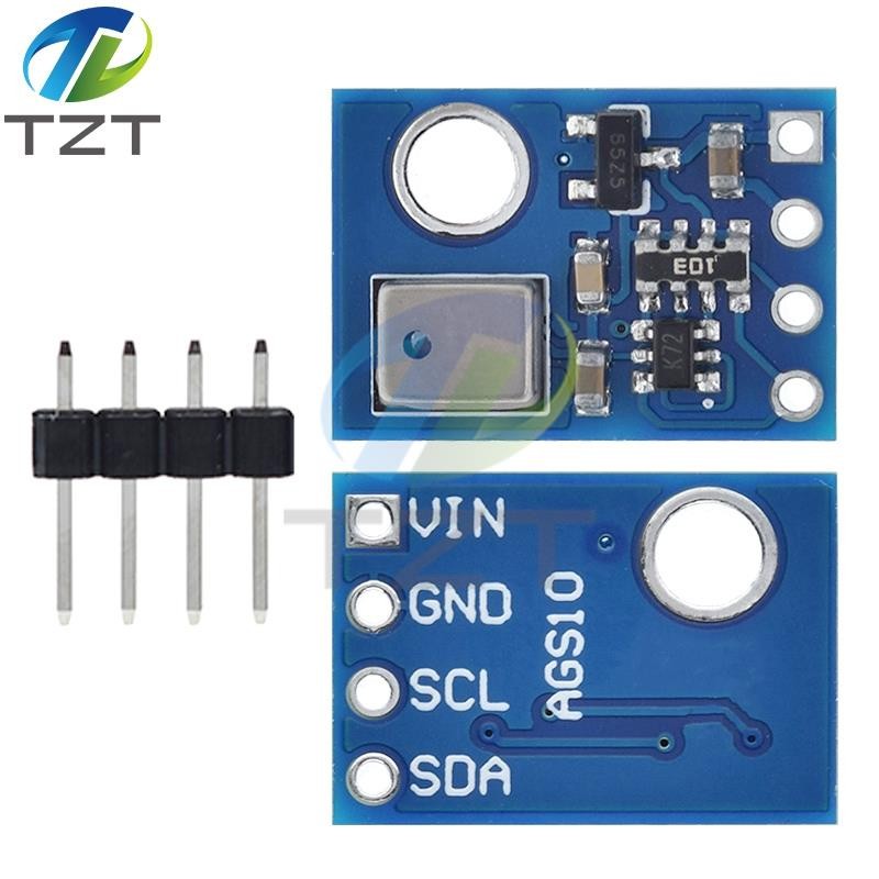 Mô-đun phát hiện khí chất lượng không khí DIY AGS10 TVOC I2C Thay thế AGS02MA cho Arduino
