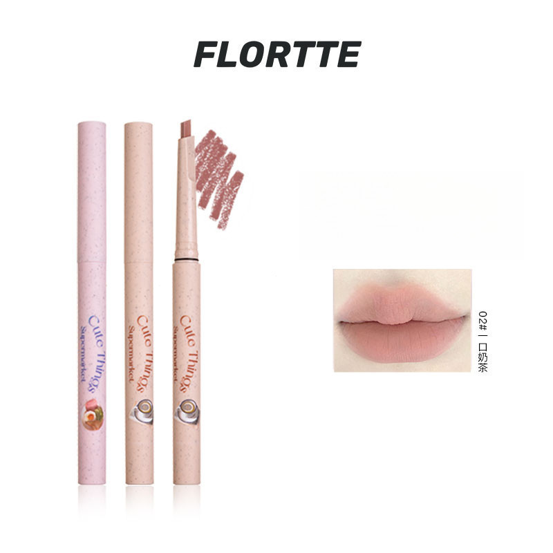 FLORTTE Lip Pen Liner Strange Melia Series Lip Linear Pencil Outline Lip Shape Lip Lipstick Misty Li