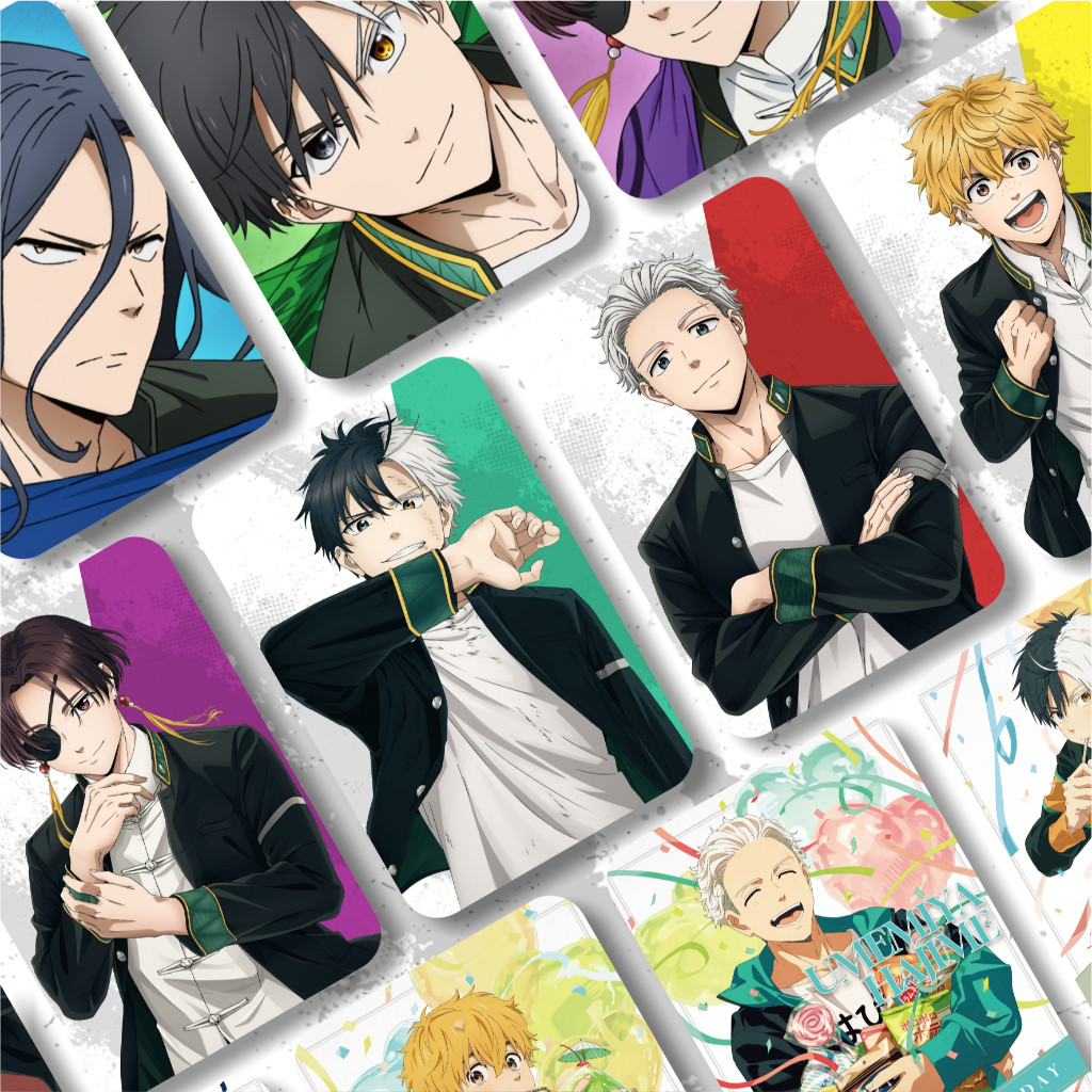 Photocard Anime Wind Breaker - Card Unofficial bo góc cán nhám 2 mặt