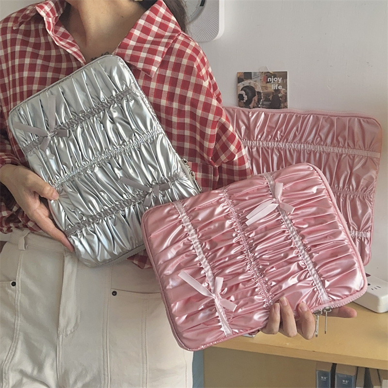 Túi đựng máy tính xách tay INS Thời trang chống sốc chống nhăn thời trang phong cách Hàn Quốc Thích hợp cho 9.7 10 11 13 14 15 15.6 inch