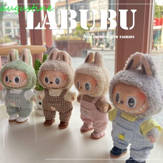 Augustine 1 Bộ Quần áo búp bê Labububububu, Phụ kiện đồ chơi Quần treo Labububububu Trang phục búp bê sang trọng, Bộ sưu tập bộ đồ trang trí DIY Búp bê trang điểm H của búp bê Cotton Mini DIY