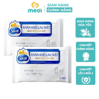 Khăn Khô Lau Mặt Silcot - Túi 40 miếng