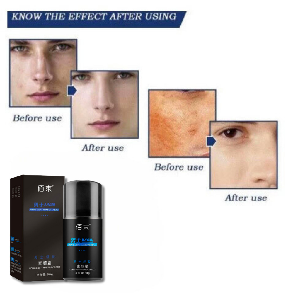 Kem lười che khuyết điểm dành cho nam MEN'S - Kem MEN'S làm trắng da mặt, dưỡng ẩm, kiềm dầu che điểm thâm mụn loại 50g