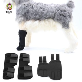 Tiezi Puppy Kneepad Phục Hồi Chân Cho Phẫu Thuật Chấn Thương Bọc Bảo Vệ Chó Hỗ Trợ Nẹp Khớp Quấn Đồ Dùng Cho Chó