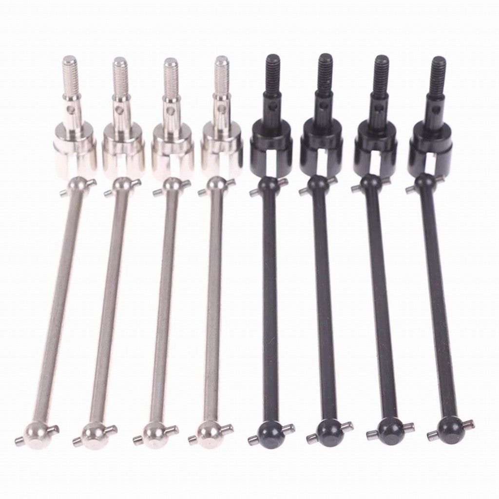 4 Bộ 90mm Dogbone Drive Shaft & Stub Wheel Trục thay thế bằng thép không gỉ Mặt trước / Sau 08029 02