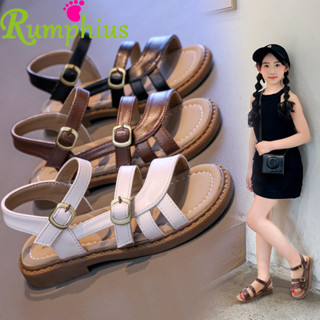 Rumphius Tất Cả Trận Đấu Xăng đan Mở Mũi Cho Bé Gái Thời Trang Mùa Hè Đế Mềm Chống Trơn Trượt Giày Trẻ Em Size 26-36