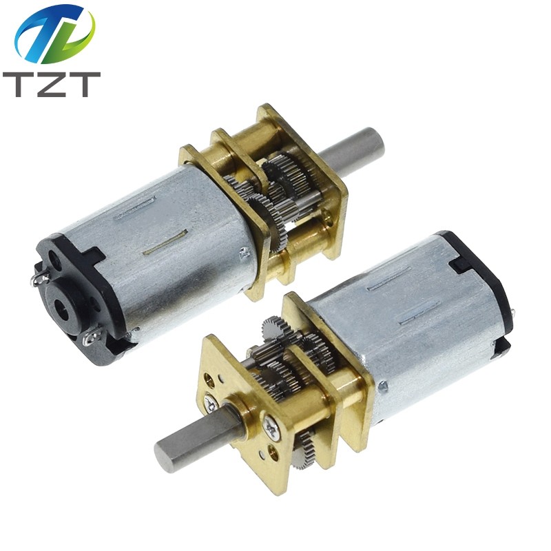 DIY DC 6V 30RPM 200RPM N20 Mini Micro Metal Gear Motor với Gearwheel DC Motors GA12-N20