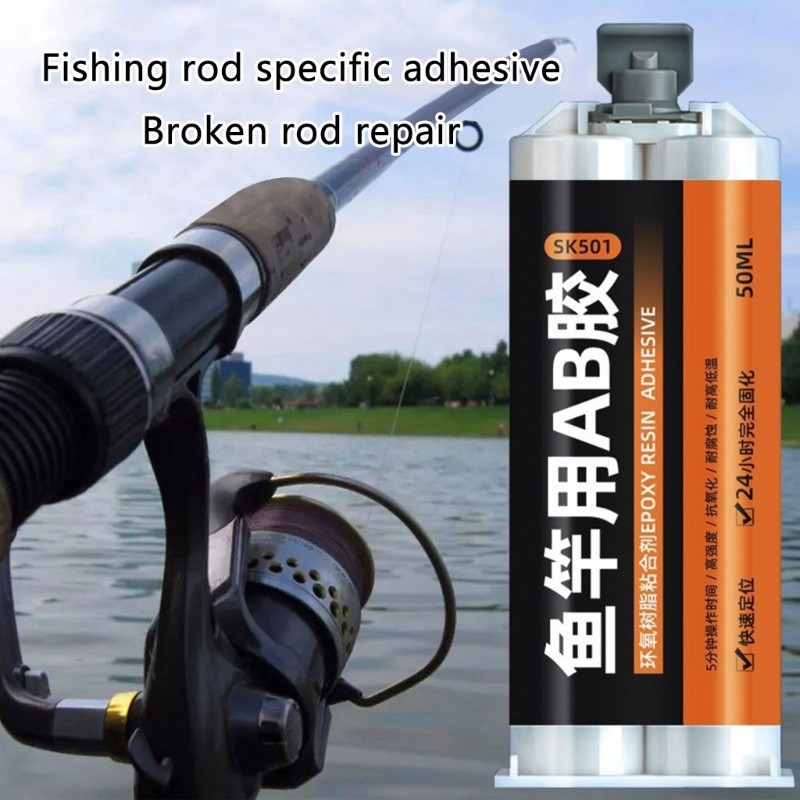 Keo dán epoxy 50ml cho cần câu và vòng dẫn hướng
