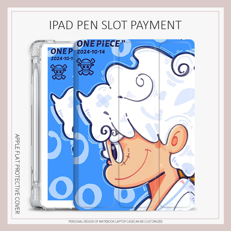 Ốp lưng One Piece Gear Five Luffy iPad gen10 pro11 2022 pro12,9 pro13 2024 Ốp lưng iPad air4 / 5 / 6