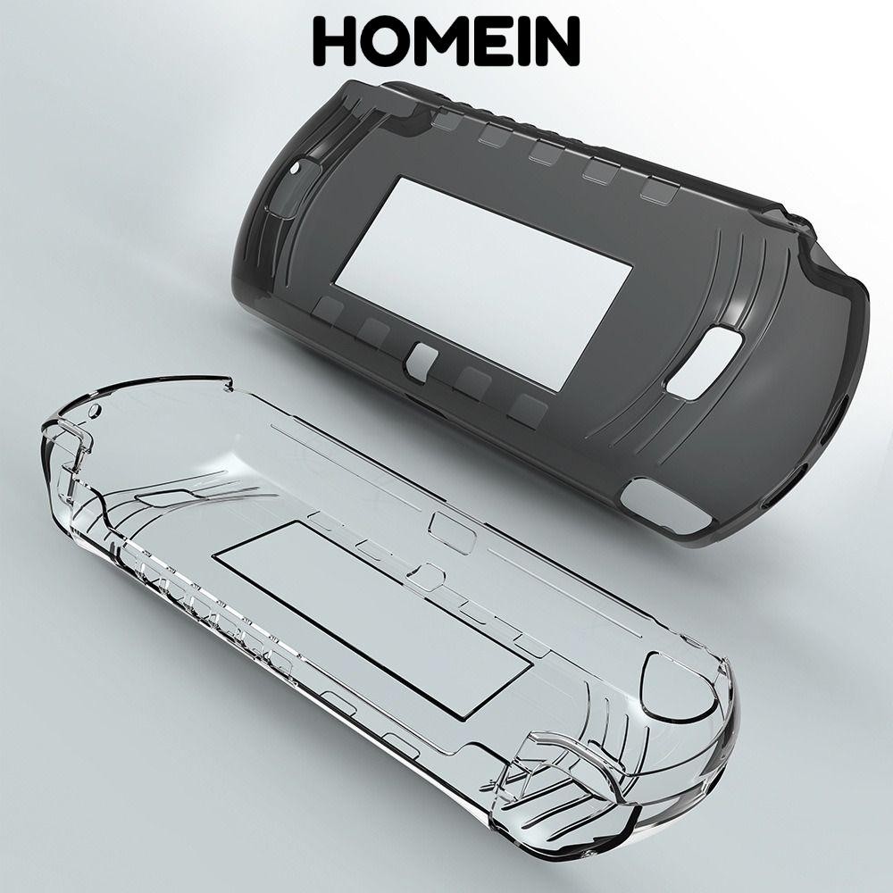 Bảng điều khiển HOMEIN, Bảo vệ mềm chống sốc, Thay thế vỏ bảo vệ trò chơi màu trơn trong suốt cho GP