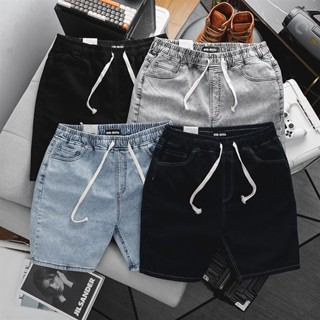 [BigSize] QUẦN SHORT JEAN NAM LƯNG THUN BB-BOIZ BIGSIZE | Mã SJLT