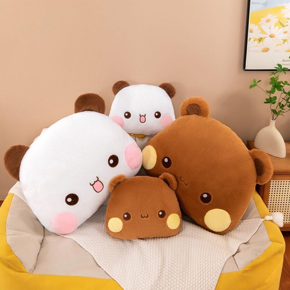 38cm Yier Gấu Trúc Gấu Búp Bê Dễ Thương Bubu Dudu Sang Trọng Đồ Chơi Hoạt Hình Nhồi Bông Mềm Trang T