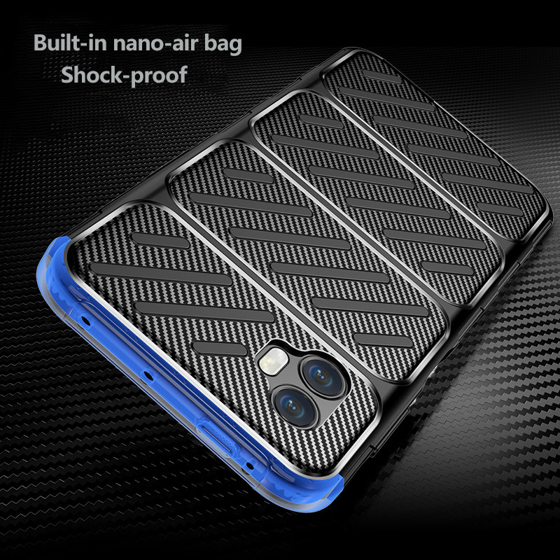 Dành Cho Samsung Galaxy XCover7 Pro Ốp Lưng Silicon Chống Sốc Bằng Sợi Carbon Bảo Vệ Cho Samsung Gal