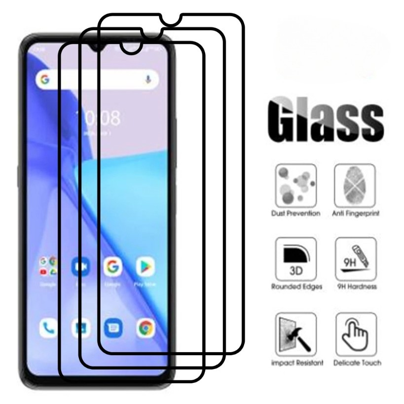 Dành Cho Umidigi G9T G9C G9A G9 G5A G5 Mecha 5G 100D HD Phim Kính Cường Lực Cạnh Đen Cho Umidigi G3 