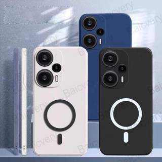  Ốp Điện Thoại Cho Xiaomi Redmi Note 12 Turbo Xiaomi POCO F5 Nhiều Màu Sắc TPU Mềm Silicon Bảo Vệ Toàn Diện Hỗ Trợ Sạc Không Dây Từ Tính 