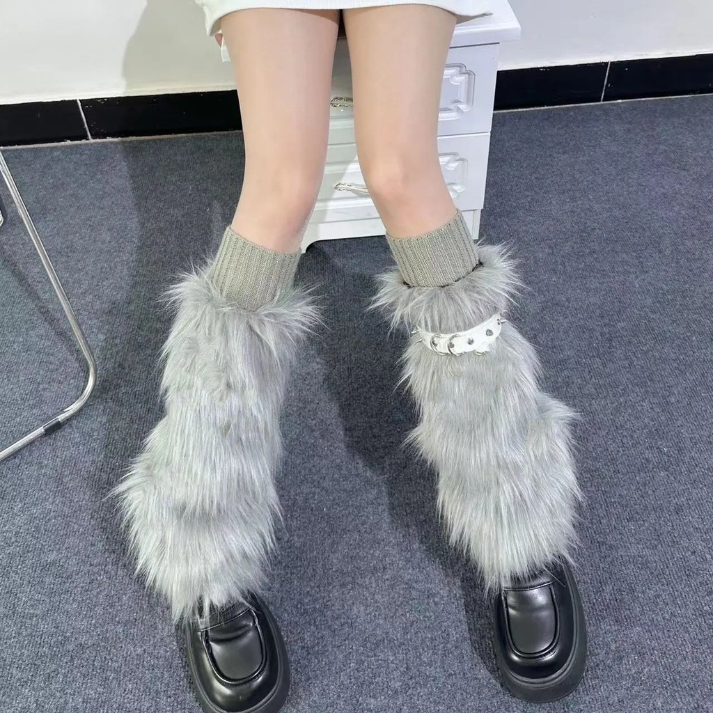 Bán Nóng Bộ tất sang trọng F & X Bộ tất chân lông giả lông thỏ có giá trị cao Bộ Chân Lông giả lông 