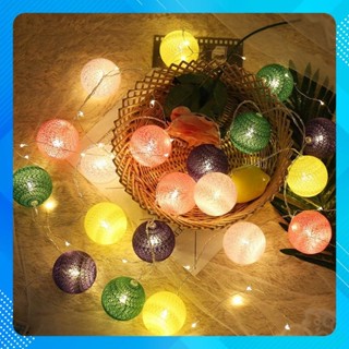 Phụ Kiện Trang Trí Lều - Đèn Led Tròn, Đèn Led Ngôi Sao Dài 3M -Trang Trí Lều