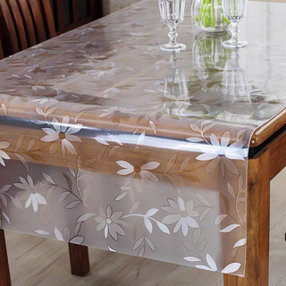  Khăn trải bàn pvc chống thấm nước chống dầu bàn trong suốt lót bàn trà chịu nhiệt chống bỏng lót bàn hình chữ nhật dày dặn dùng một lần 