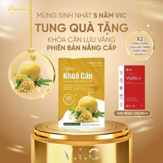 *Bình Tân sẵn ship* Giảm Cân Vichi Diets Chính Hãng, Tặng Kèm Viên Khóa Cân (Tách Lẻ Liệu Trình)