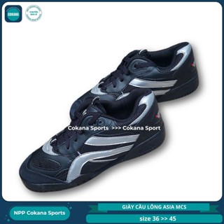 Giày asia mcs 02 êm ái tột đỉnh, bền bỉ vượt trội - cho cầu lông bóng chuyền và thể thao và dạo phố