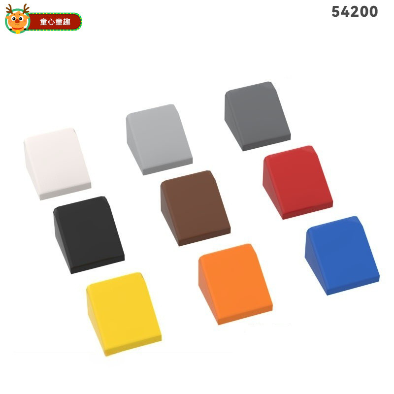 Tương thích với Lego 54200 1x1x2 / 3 Gạch dốc Phần chất lượng cao Đồ chơi MOC Đồ chơi lắp ráp DIY Đồ