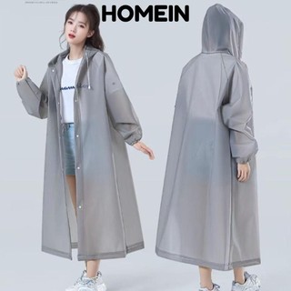 Áo mưa HOMEIN, Đồ dùng đi mưa EVA di động, Quần áo ngoài trời dày nhẹ chống thấm nước hợp thời trang cho người lớn Trẻ em