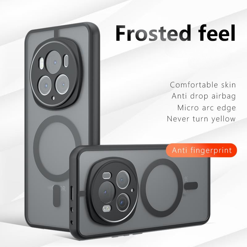 Dành cho Honor Magic 7 Pro Magic7 Vỏ cứng Acrylic từ tính cho Honor Magic 7pro 6 Pro Ốp lưng mờ chốn