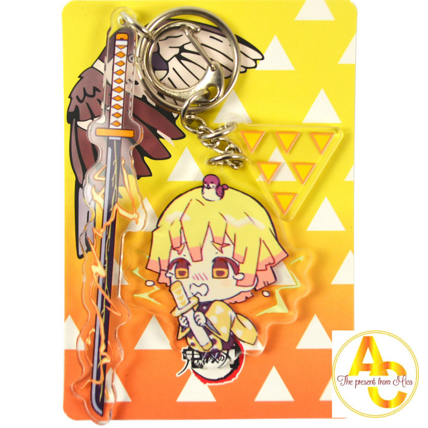 vootree -  Móc khóa Zenitsu Tanjiro Nezuko Inosuke Muzan