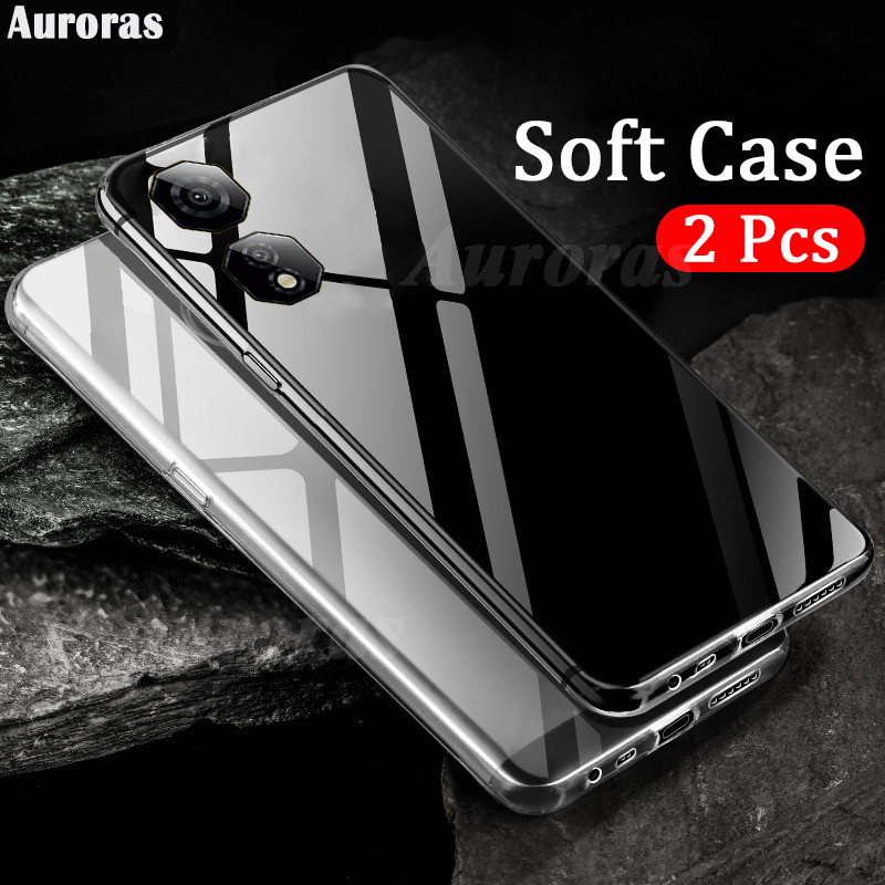 2 Miếng Cho ZTE Nubia NEO 2 5G Vỏ Điện Thoại Mềm Trong Suốt HD Trong Suốt Silicon Cho ZTE Nubia NEO2