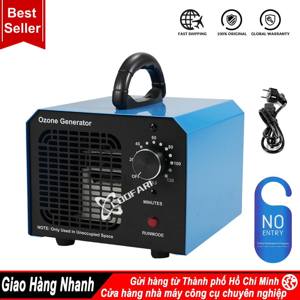 Máy tạo Ozone Máy Ozone Loại bỏ mùi hôi Loại bỏ mùi O3 Máy lọc không khí khử mùi ion Ozone cho gia đ