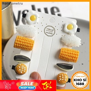  Kẹp tóc trang trí hình thức ăn dễ thương vui nhộn cho bé kẹp tóc mái phụ kiện tóc đáng yêu E1884 