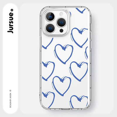 JURSUE Thời Trang Thẩm Mỹ Ngộ nghĩnh Chống Sốc Bảo Vệ Mềm Ốp Lưng Điện Thoại iPhone 17 16 15 14 13 12 11 Pro Max SE 2020 X XR XS ip 8 7 Plus XYY1433