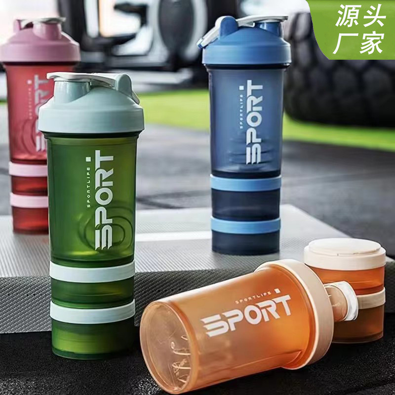 Shaker Cup Quick Shaker Cup Milkshake Blender Cup Sub-Can Gym Di Động Thể Thao Cốc Nước Prostak Cùng