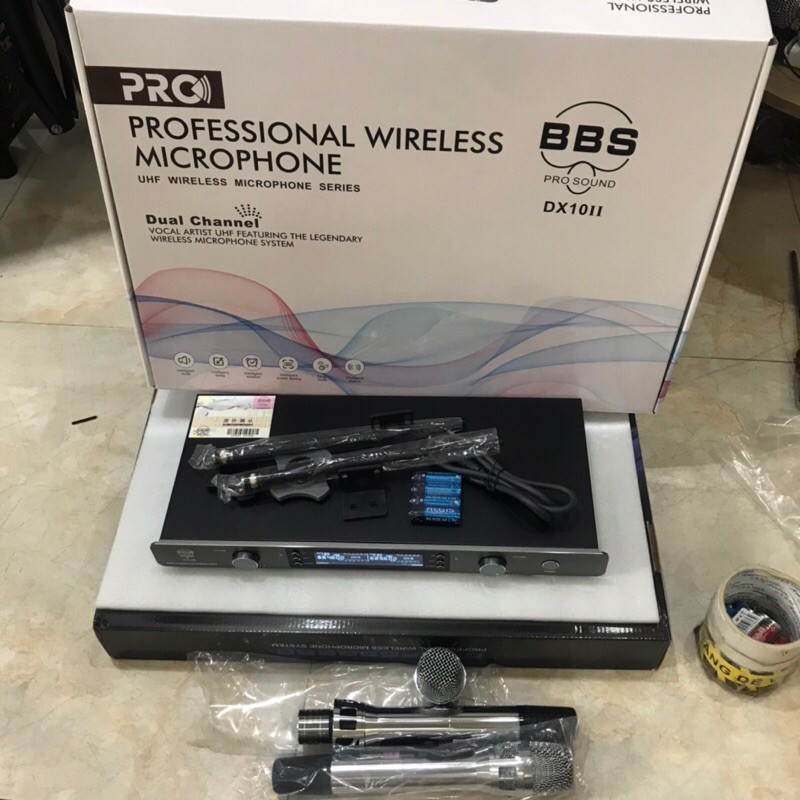Micro không dây BBS DX10II ( hàng nhập khẩu loai 1) năm 2025