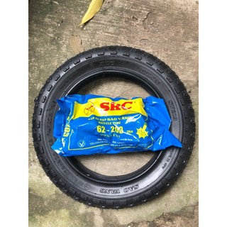 COMBO 01 SĂM VÀ 01 LỐP XE ĐẠP TRẺ EM 12 1/2 x 2 1/4 SAO VÀNG cs bán lẻ