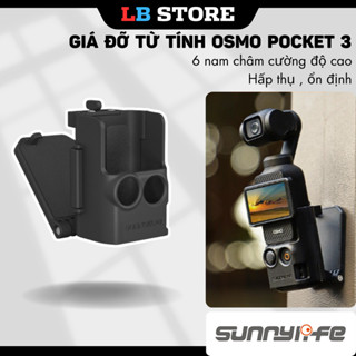 Giá đỡ nam châm Sunnylife dành cho Osmo Pocket 3 hít mạnh mẽ cố định góc quay