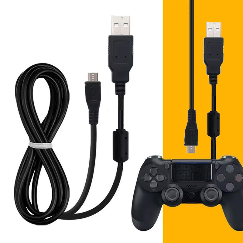 2m Micro USB Sạc Cáp Dữ Liệu Dây Nguồn Cho PS4 / XBOX Một Tay Cầm Chơi Game Bộ Điều Khiển Cho PS4 Ph