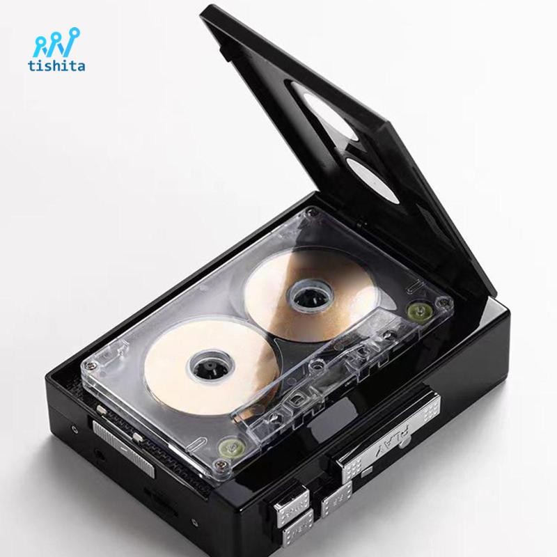 Tishita Cassette Player, Cassette Tape Player, Âm thanh hai tai 128kbps Fat32 Tape Player