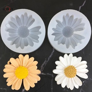 WOADA Hoa Cúc Hoa Cúc Khuôn Silicon Có Lỗ Xe Hương Liệu Epoxy Handmade Xà Phòng Nến Khuôn DIY Trang Trí Kẹo Đóng Băng Khuôn VN