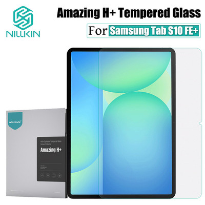 Kính cường lực NILLKIN H + cho Samsung Galaxy Tab S10 FE + 13,1 ′ ′ HD Chống chói 9H Tấm bảo vệ màn hình chống cháy nổ
